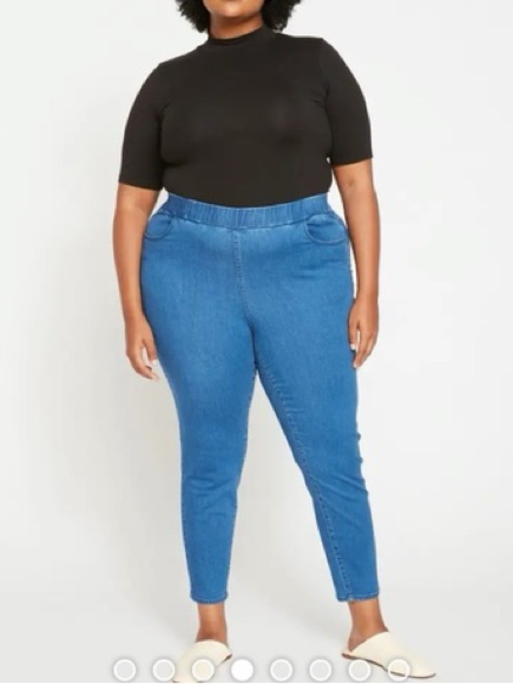 UNIVERSAL STANDARD Pull On Stretch Jeans Size Large Don't Call Them Jeggings